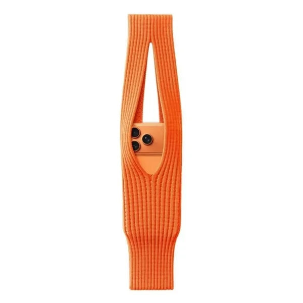 Knitted Long Shoulder Phone Bag