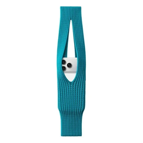 Knitted Long Shoulder Phone Bag