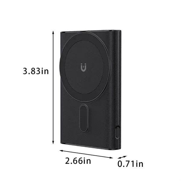 10000mAh foldable magnetic fast charge wireless power bank