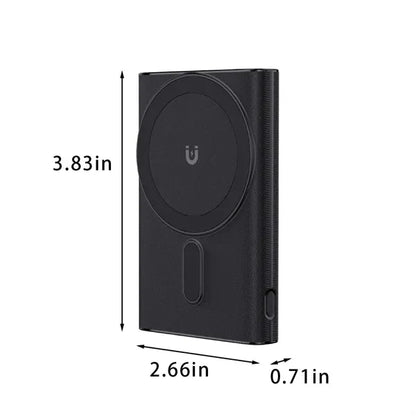 10000mAh foldable magnetic fast charge wireless power bank