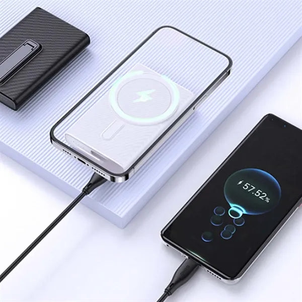 10000mAh foldable magnetic fast charge wireless power bank