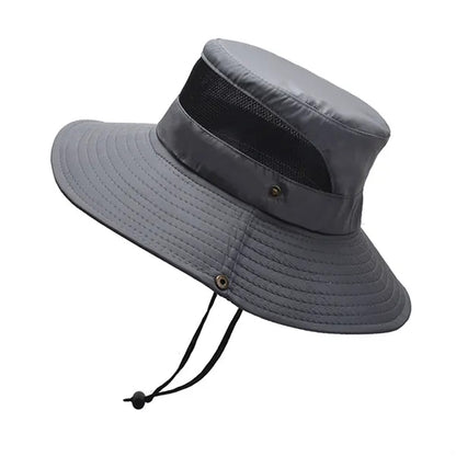 Wide Brim Uv Protection Sun Bucket Hat