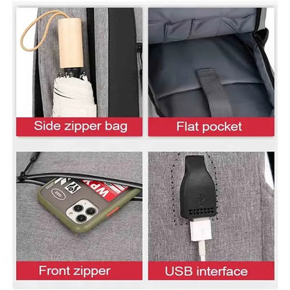 Lightweight Backpack With USB Charging Port
