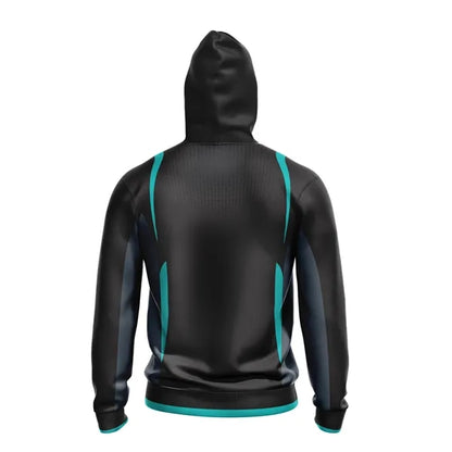 Unisex & Kids' Sublimation 310G Fleece-Lined Full-Zip Hoodie