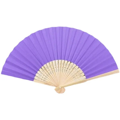Bamboo Folding Paper Fan