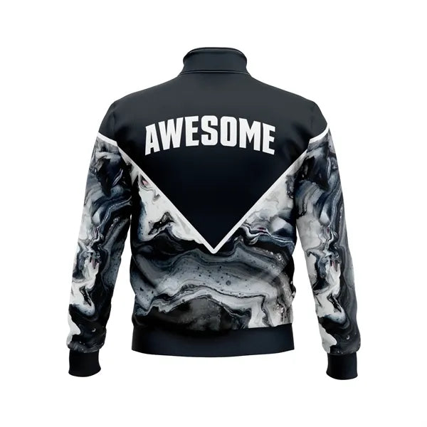 Unisex & Kids' Sublimation 310G Fleece-Lined Quarter Zip