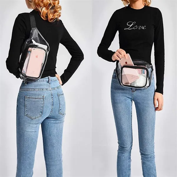 Clear Fanny Pack Stadium Approved