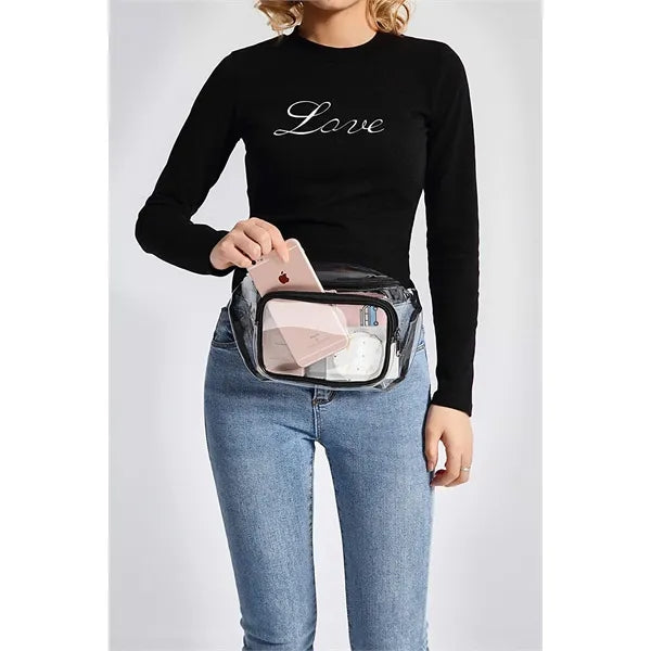 Clear Fanny Pack Stadium Approved