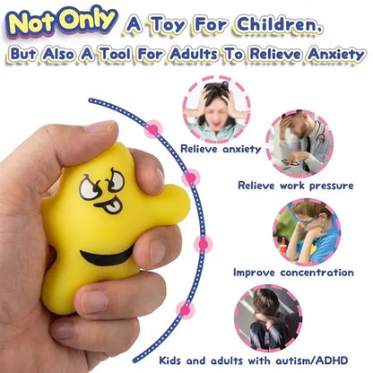Stretchy Starfish Doll Fidget Squeeze Toy for Stress Relief