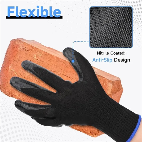 Nitrile Coated Work Gloves