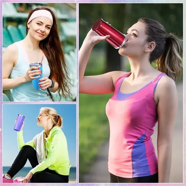 20oz Tumbler with Lid and Straw