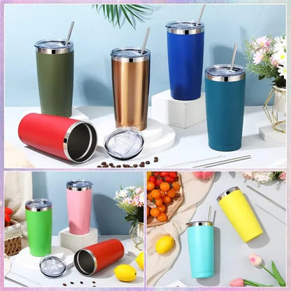 20oz Tumbler with Lid and Straw