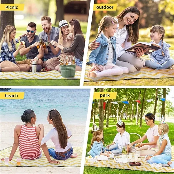 Waterproof Picnic Blanket 79" x 59"