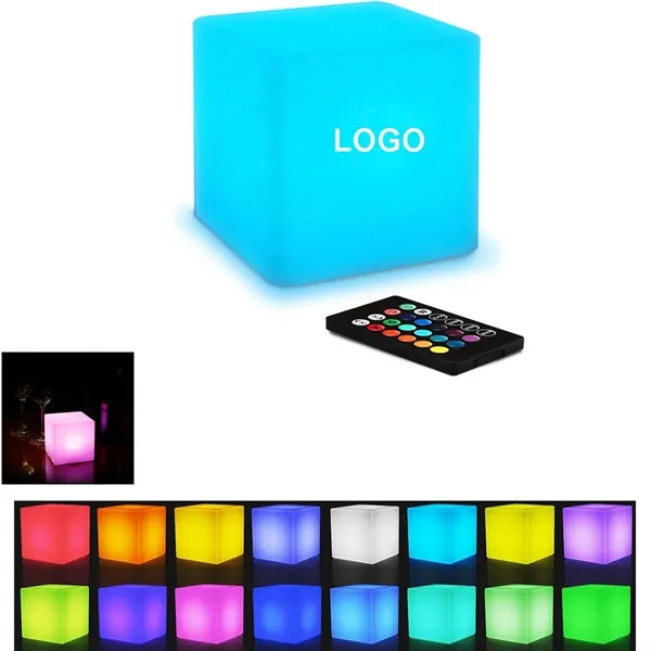 Rechargeable LED Cube 16 colors