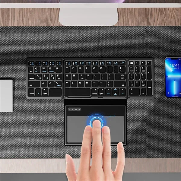 Foldable Bluetooth Keyboard For Home Work Travel Study