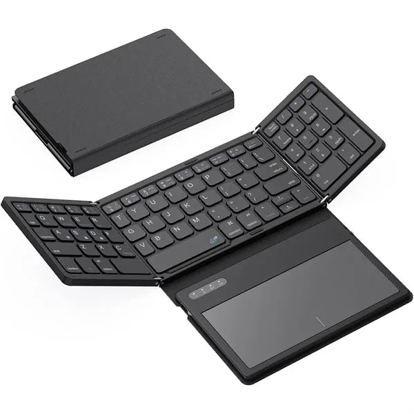 Foldable Bluetooth Keyboard For Home Work Travel Study