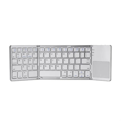 Foldable Wireless Keyboard With Touchpad