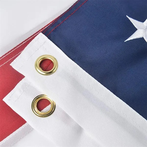 Custom embroidered national flags
