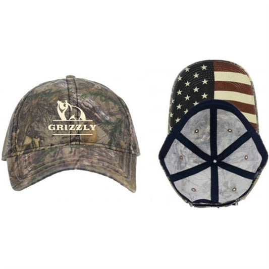 Camo Cap with Flag Print Undervisor