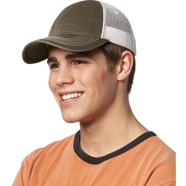 District Threads Mesh Back Cap - Dark/All