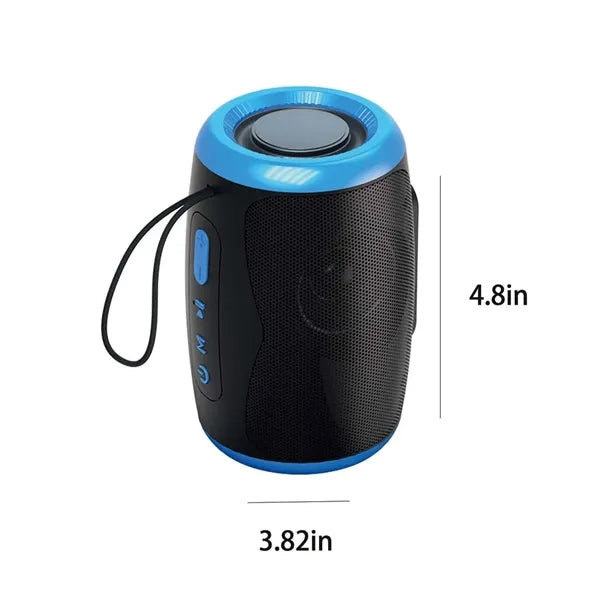 Portable waterproof wireless Bluetooth speaker for outdoor