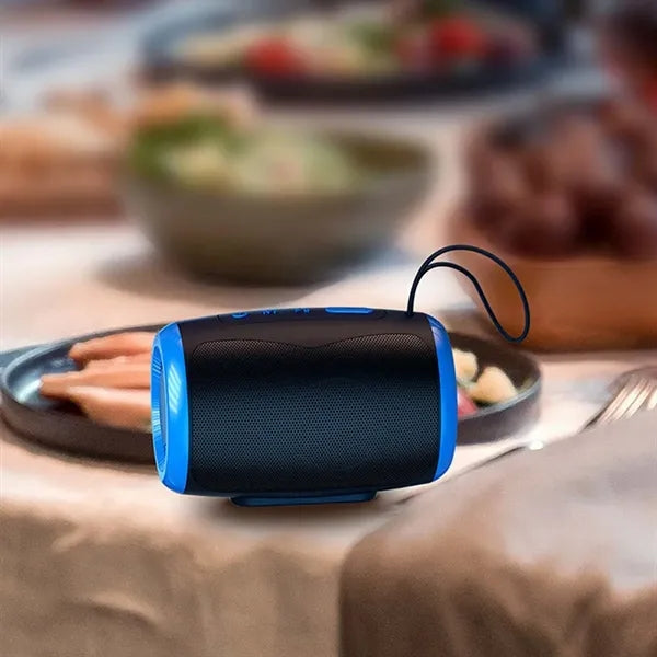 Portable waterproof wireless Bluetooth speaker for outdoor