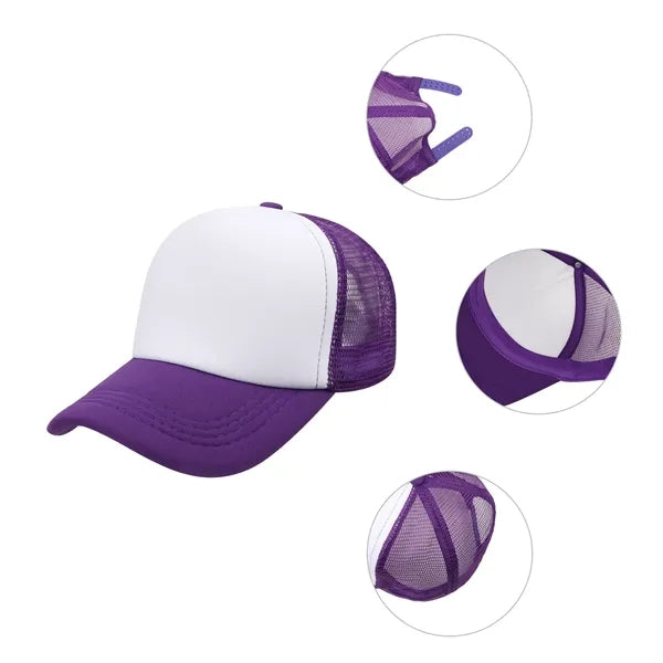 5 Panel Trucker Hat Mesh Back Baseball Cap