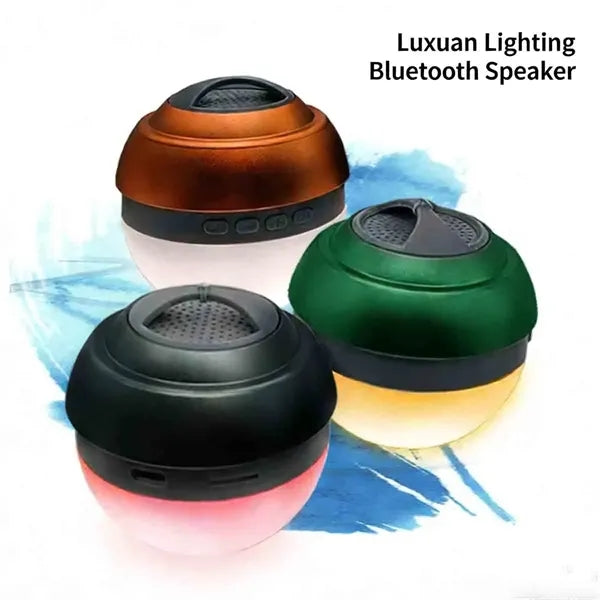 LED Mini Bluetooth Speaker With Lanyard