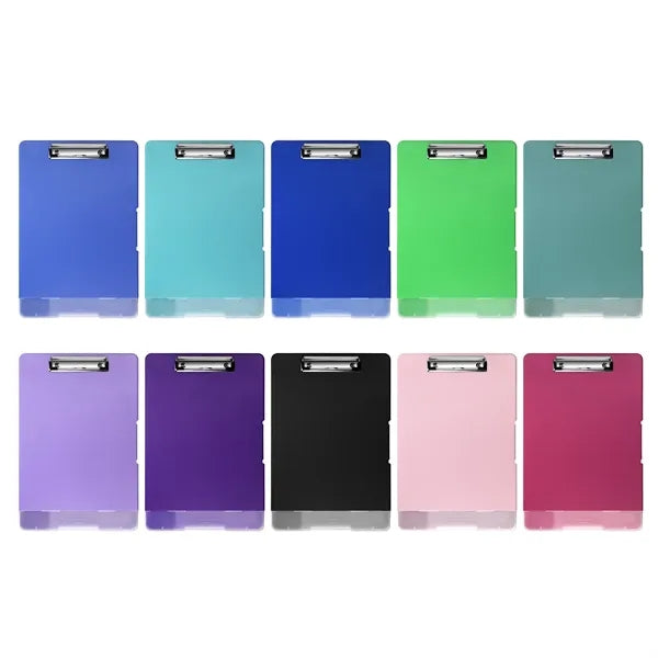 14.3" x 9.6" Plastic Clipboard with Storage High Capacity