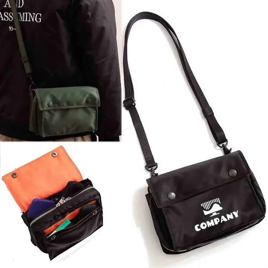Nylon Casual Messenger Bag