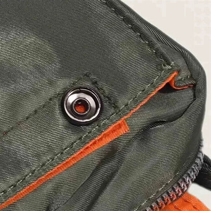 Nylon Casual Messenger Bag