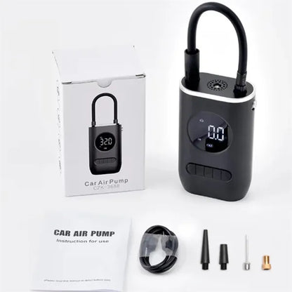 Portable Air Compressor Pump Tire Inflator