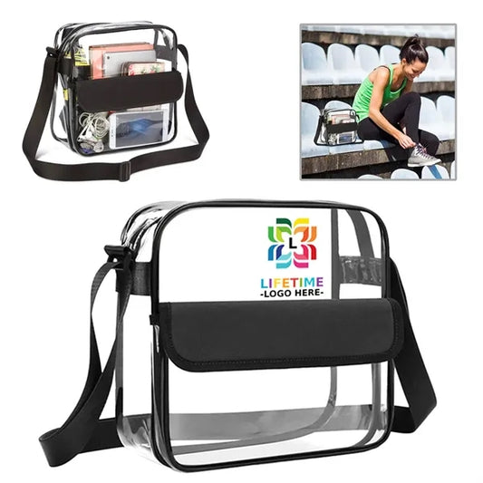 Stadium Approved Clear Crossbody Bag