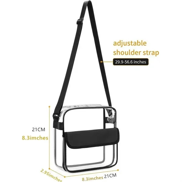 Stadium Approved Clear Crossbody Bag