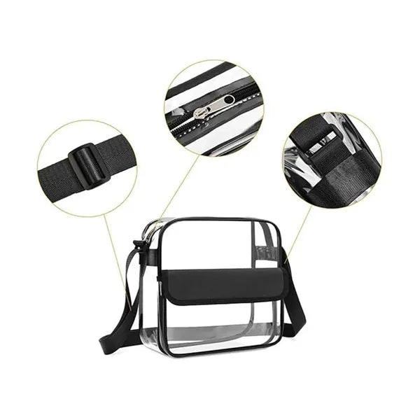 Stadium Approved Clear Crossbody Bag