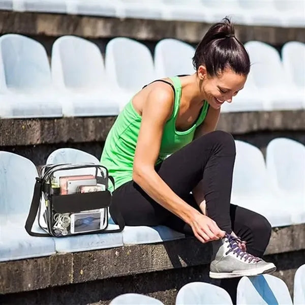 Stadium Approved Clear Crossbody Bag