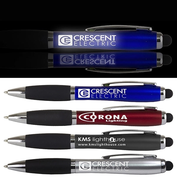 The Cardiff - Laser Light Up Stylus Pen