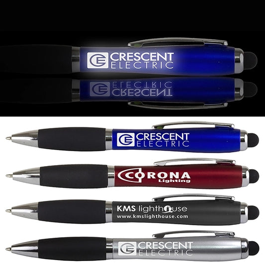 The Cardiff - Laser Light Up Stylus Pen