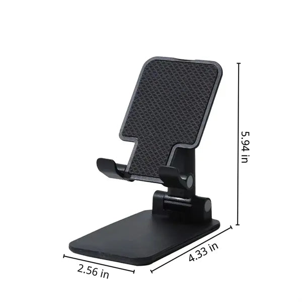 Practical portable foldable desktop mobile phone stand