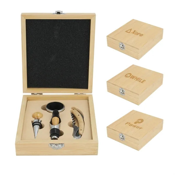 4 In 1 Gift Set Wine Opener Accessories