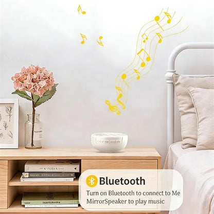 Portable Wireless Speaker With Mirror