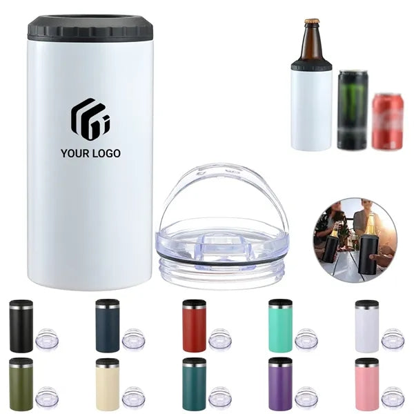 16 oz 2 in 1 Can Cooler Stainless Steel Insulated Tumbler