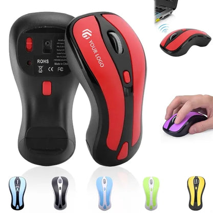 Portable 5 buttons laptop PC desktop 2.4G wireless mouse