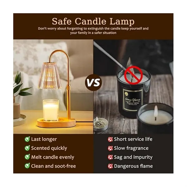 Candle Warmer Lamp With Timer