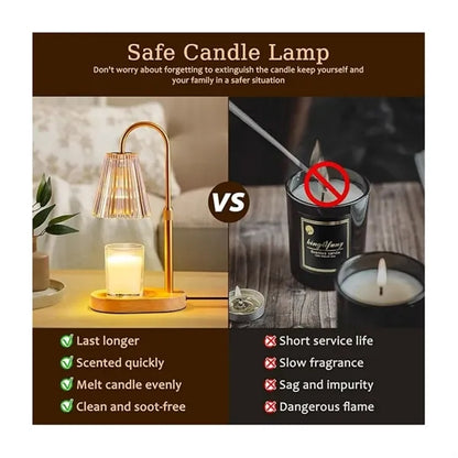 Candle Warmer Lamp With Timer