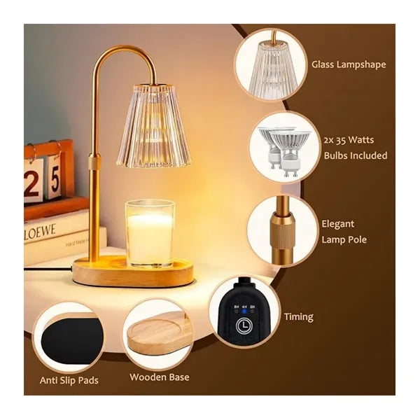 Candle Warmer Lamp With Timer