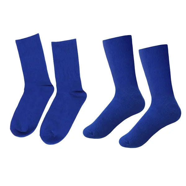 Unisex Knitted Athletic Socks W/ Jacquard Custom Logo
