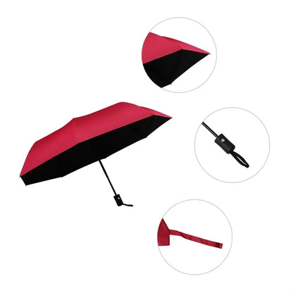 43.3" Arc Automatic Travel Folding Umbrella W/ UV Protection