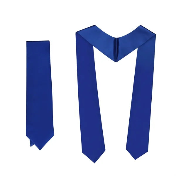 71" Satin Graduation Stole W/ Hemming