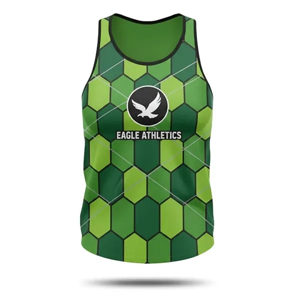 Women's Sublimated Jersey Style Tank Top (Spandex)